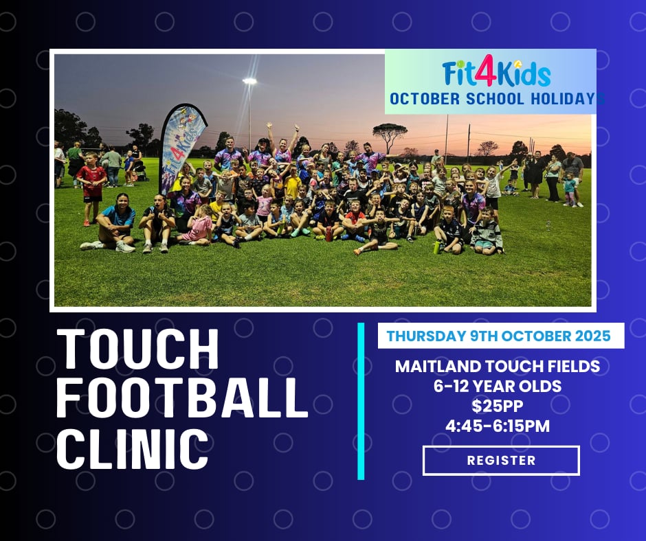 Fit4kids School Holiday Touch Football Clinic